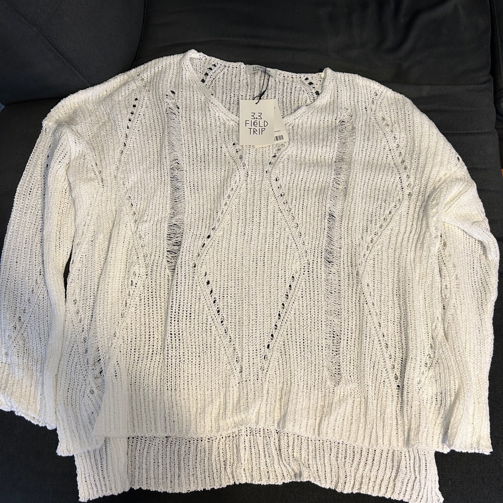 NWT 3.3 Field Trip Sweater - one size